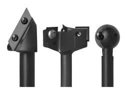 ROUTER BITS WITH REPLACEABLE KNIVES